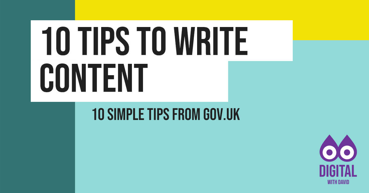 10 Tips To Write Content Banner