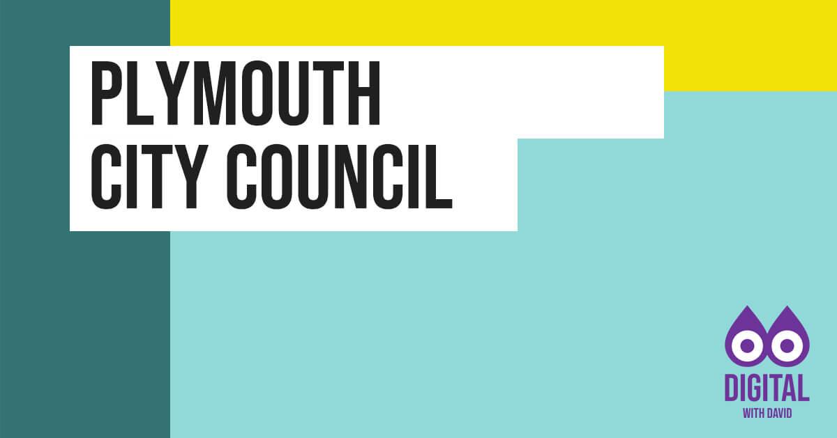 David Hodder - Plymouth City Council Banner