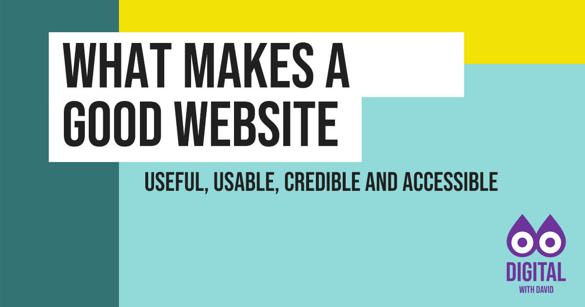 What Makes A Good Website