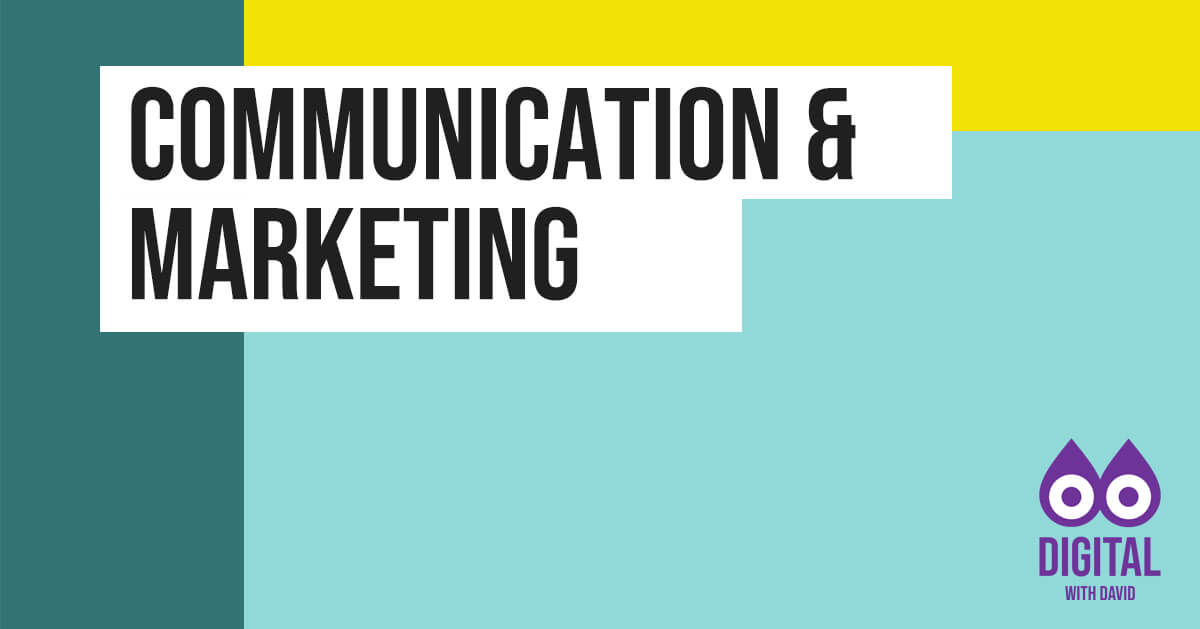 David Hodder - Communication and Marketing