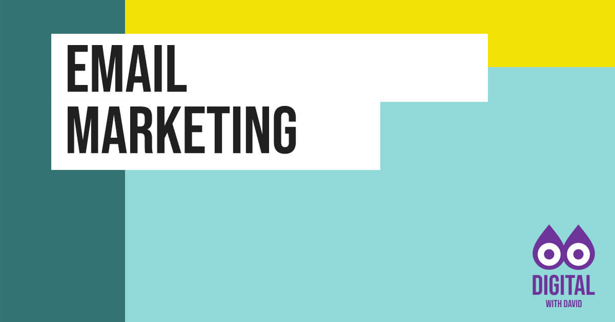 David Hodder - Email Marketing Banner