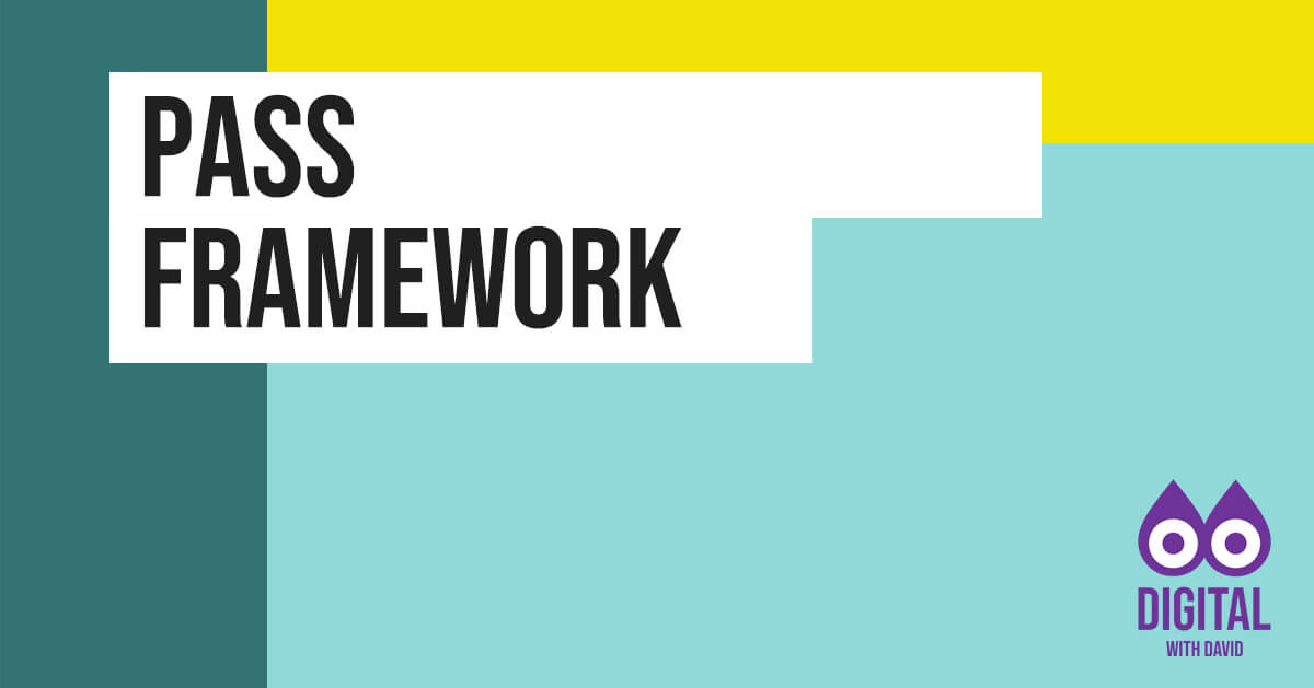 David Hodder - PASS Framework Banner