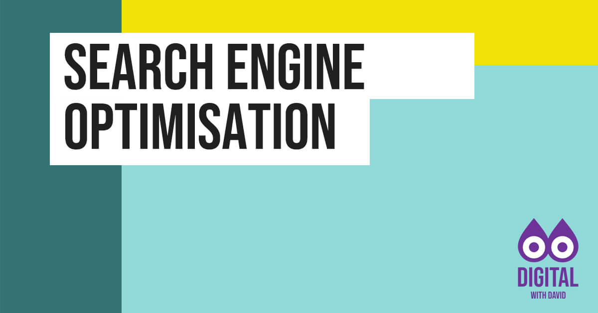 David Hodder - Search Engine Optimisation Banner