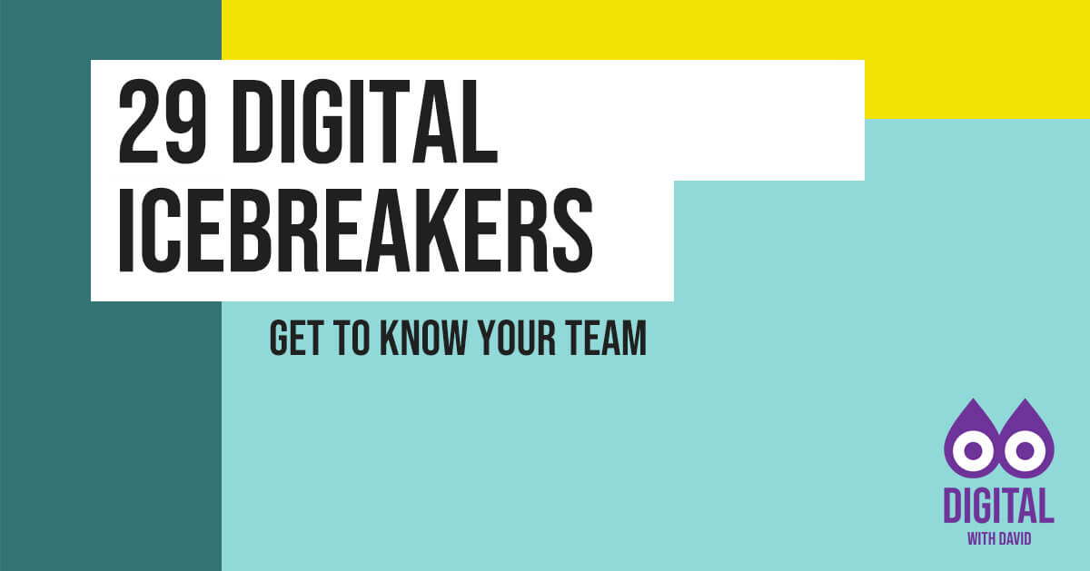 David Hodder - 29 Digital Icebreaker Banner