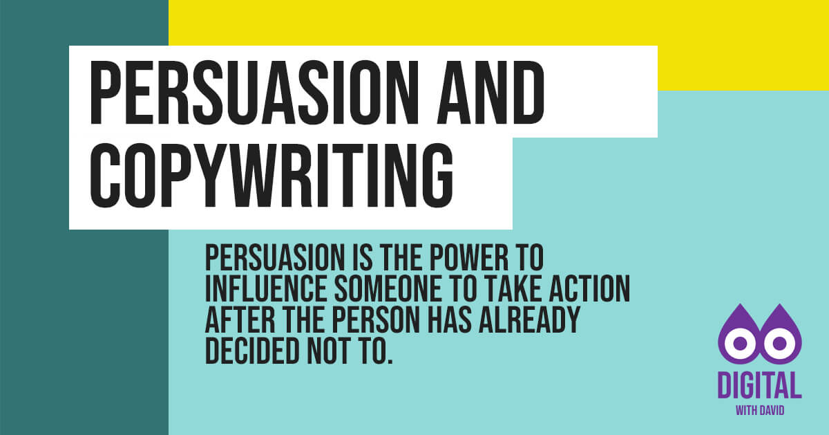 David Hodder - Persuasion and Copywriting